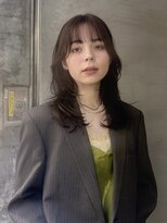 ロニカ 銀座(LOuNICA)&nbsp;ミディアムレイヤー/レイヤーヘア/ニュアンスパーマ