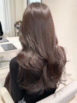 ヨーク(YOKE)&nbsp;チョコレートブラウン艶髪ロングレイヤー