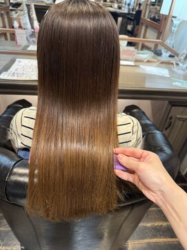 アイラス(I'LAS) 【ERI】酸性ストレート/髪質改善ストレート/Aujuaトリートメント