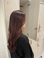 フィゼル あべのルシアス店(Aujua fizelle) ピンクカラー *佐藤 空