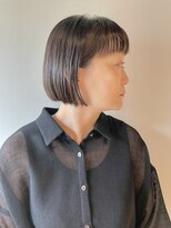 グーム(goom.)&nbsp;切りっぱなし大人ボブ地毛風カラー30代40代小顔ショート