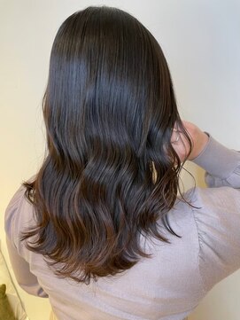 ジーナ 船橋(Zina) 髪質改善＊ロングレイヤーグレーベージュ＊美髪【Zina船橋】