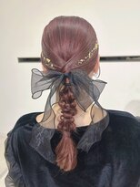 アモレット 天文館店(amoretto)&nbsp;【amoretto_ yu-ka.】たいと編みおろしアレンジ.