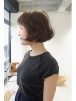 ロヌ(RONU)&nbsp;フレンチボブ・ブラウンカラー