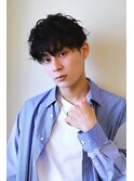 韓国マッシュカルマパーマコンマバングセンターパートウルフ11