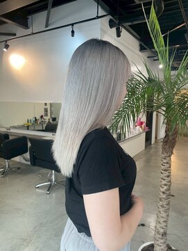 キング 心斎橋店(K!ng) 縮毛矯正髪質改善レイヤーカットトリートメント心斎橋美容室