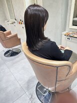 アンサンブル(ensemble)&nbsp;切りっぱなしセミロング