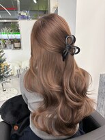 アルドーレヴェントホリエ(Ardore vento horie)&nbsp;ブリーチなしヘーゼルベージュ×韓国レイヤー♪10代20代30代