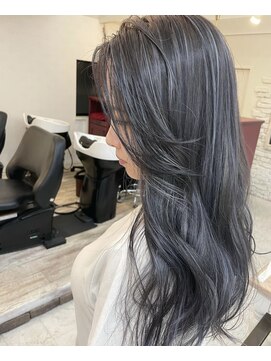 ログ 高松木太店(Log) ハイライトカラー・高松・白髪ぼかし