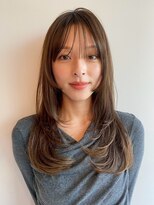 ブラウヘアアンドケア(care)&nbsp;内巻きレイヤー