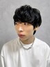 【自然な動きで変化を◎】メンズパーマ+カット