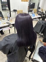 プライズ 所沢プロぺ通り店(prize)&nbsp;ダークラベンダーグレージュイルミナカラーレイヤーカット所沢