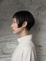 吉 船橋(kici) 船橋/丸みショート/暗髪ショートボブ/短めバング