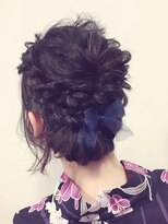 アクティフ(actif)&nbsp;浴衣アレンジ