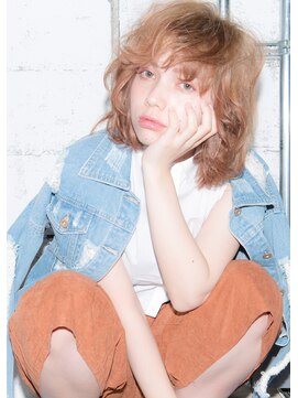 アズーア ヘアーアンドスパ(azure hair&spa) カジュアル×ぼさかわスタイル