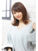 ナチュラル外ハネカール/ナチュラルグレージュ/池袋東口店/池袋
