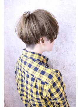 キャアリー(Caary) 福山市 Caary ツーブロック マニッシュショート★★