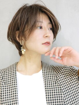 アルバム 渋谷パルコ(ALBUM) ストレートスマートショート_ネオウルフ外ハネボブ_46649