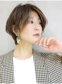 ストレートスマートショート_ネオウルフ外ハネボブ_46649