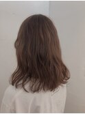 お客様スタイル_デザインカラー_セミロング