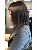 切りっぱなしボブ