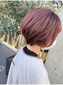 ○可愛いピンクのショートヘア○