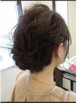 コア フィール ア デイ(COIFFURE A DAY) 《M3D見附今町》結婚式　大人可愛い　ゆる巻きヘアセット　