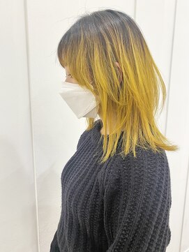 コワファースト  させぼ五番街店(COIFF1RST) yellow☆