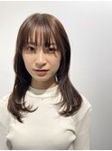 イメチェンチェリーブラウン[髪質改善/ヘッドスパ白髪染め/新宿]