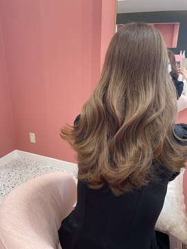 モア 岡崎(more) ブリーチ無し極艶ベージュ