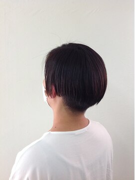 ときわ美容室 襟足すっきりハンサムショート