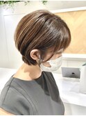 武蔵小杉脱白髪染めハイライト大人可愛い20代30代40代