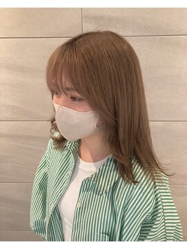 リー 京橋(Lee) 【Lee京橋】ミディアム×ベージュ