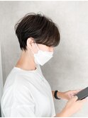 絶壁解消!ひし形ショート