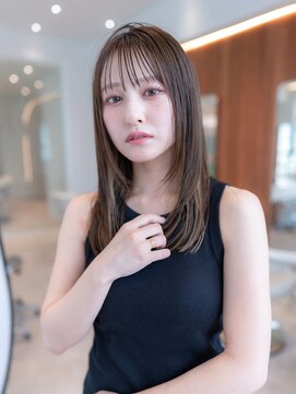 エースハバナ 渋谷(1 HAVANA) 20代30代可愛い/シルキーベージュ/レイヤーカット/小顔