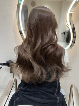 サイン 渋谷(SIGN) ザクザクレイヤーカット巻き方簡単ミディアムロング韓国表参道