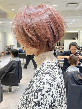 アンド ストーリーズ(&STORIES) ショートボブ髪型30代40代50代前髪あり前髪なし【橋本】