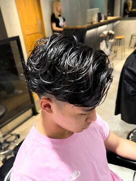 エイトメン 吉祥寺店(EIGHT MEN) リバースパーマ　ラルフカール　ツーブロック　フェード