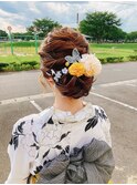 浴衣ヘアスタイル