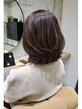 ガーデン ミサト 三郷中央(garden misato) 多毛さんでもまとまる30代40代50代ひし形シルエットくびれボブ