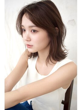 アール 北千住店(ar) 韓国風/外ハネミディアム/軽め前髪/北千住