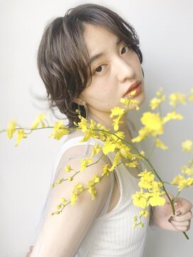 バロンフェム(baLon.fem) 【stylist 園田】レイヤーたっぷりくせ毛風パーマ