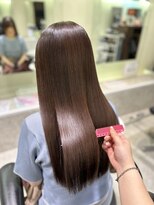 リー 尼崎(Lee)&nbsp;髪質改善艶カラー 艶髪オージュアトリートメント レイヤーカット