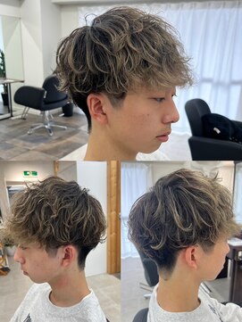 アフェクト 金沢文庫(affect) 金沢文庫駅/ダークアッシュ ニュアンスパーマ 韓国マッシュ