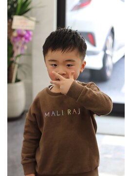 バーバーライラック(BARBER Lilac) キッズカット