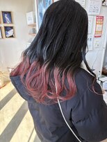 シャンプーボーイ 佐世保駅前店(SHAMPOO BOY)&nbsp;裾カラー