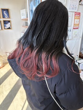 シャンプーボーイ 佐世保駅前店(SHAMPOO BOY) 裾カラー