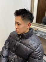 レパード(Leopard) スパイキーフェード（スパイキノーショート）