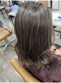 白髪ぼかしハイライトケアカラー池袋