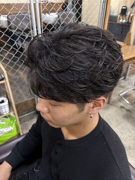 ヘアカロン 熊本本店(Hair CALON) フェザーパーマフェザーショート熊本下通